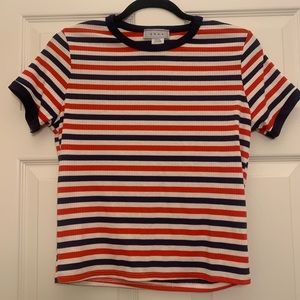 M striped tee